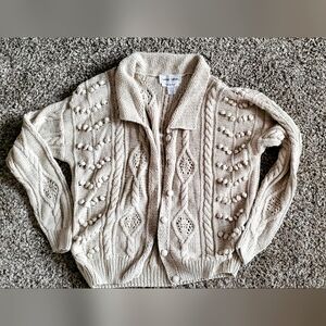Vintage 90's Hand knit Sweater
